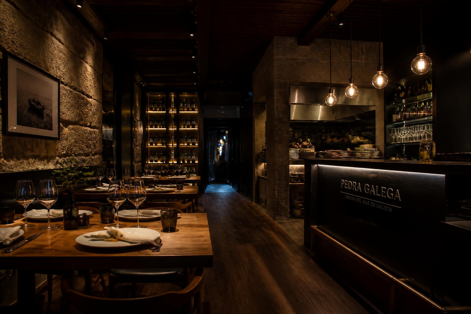 Sala interior del restaurante